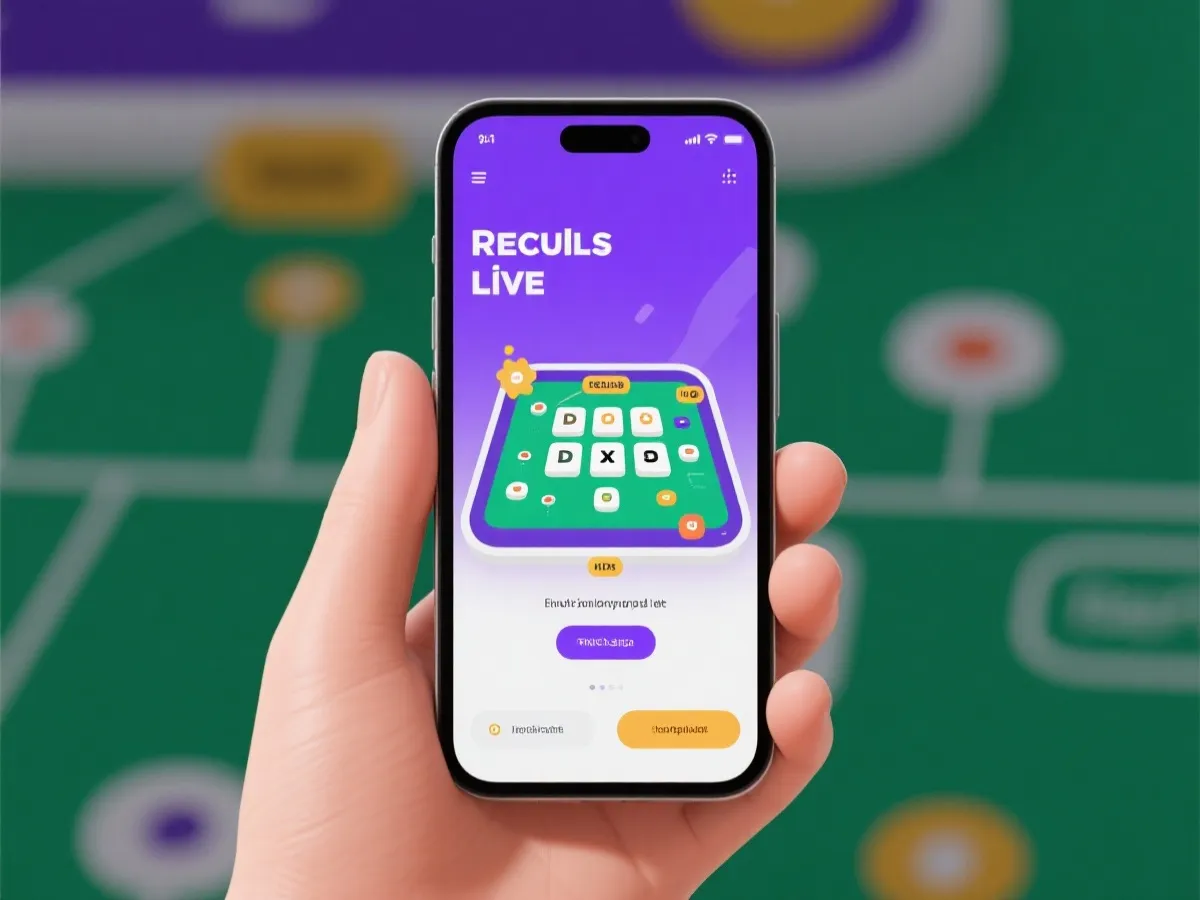 开奖信息与直播的移动端界面预览